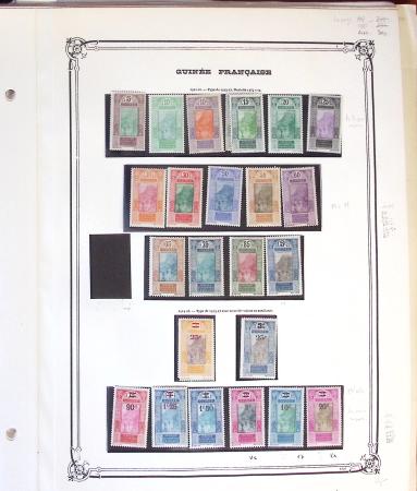 1882-1951 COLONIES D'AFRIQUE : Bel ensemble de divers