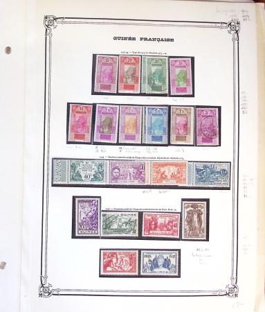 1882-1951 COLONIES D'AFRIQUE : Bel ensemble de divers