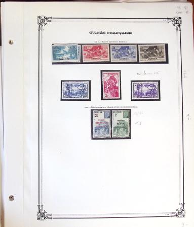 1882-1951 COLONIES D'AFRIQUE : Bel ensemble de divers