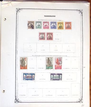 1882-1951 COLONIES D'AFRIQUE : Bel ensemble de divers
