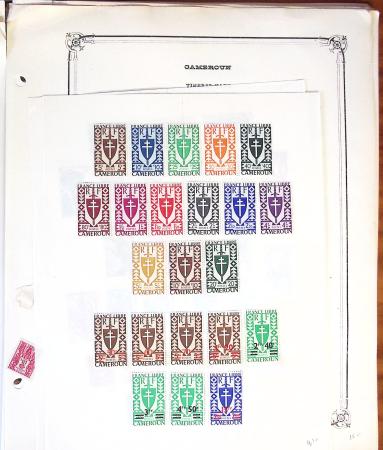 1882-1951 COLONIES D'AFRIQUE : Bel ensemble de divers