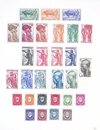 1882-1951 COLONIES D'AFRIQUE : Bel ensemble de divers