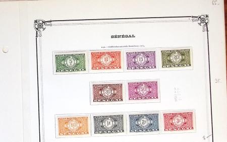 1882-1951 COLONIES D'AFRIQUE : Bel ensemble de divers