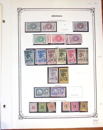 1882-1951 COLONIES D'AFRIQUE : Bel ensemble de divers