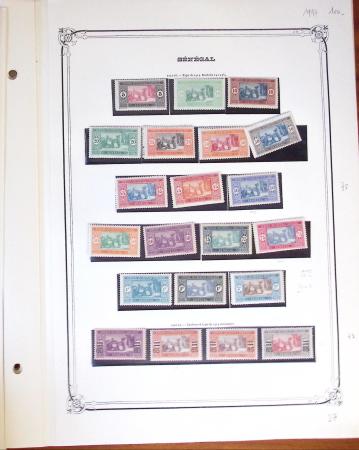 1882-1951 COLONIES D'AFRIQUE : Bel ensemble de divers