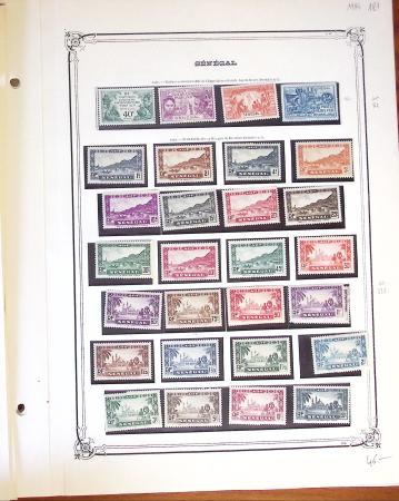 1882-1951 COLONIES D'AFRIQUE : Bel ensemble de divers