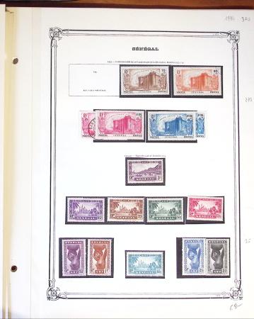 1882-1951 COLONIES D'AFRIQUE : Bel ensemble de divers