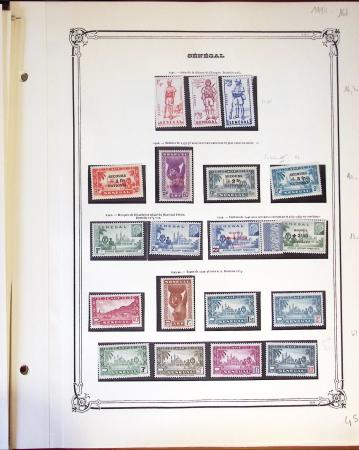 1882-1951 COLONIES D'AFRIQUE : Bel ensemble de divers