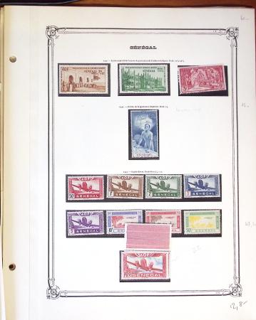 1882-1951 COLONIES D'AFRIQUE : Bel ensemble de divers