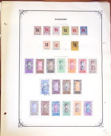 1882-1951 COLONIES D'AFRIQUE : Bel ensemble de divers