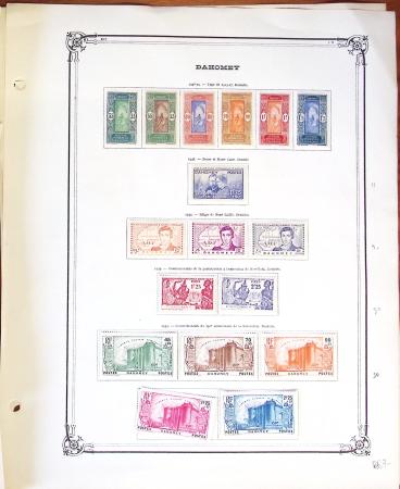 1882-1951 COLONIES D'AFRIQUE : Bel ensemble de divers