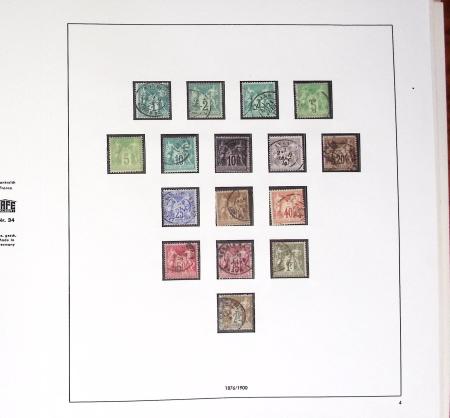1849-2020, Belle collection de France en 14 classeurs,