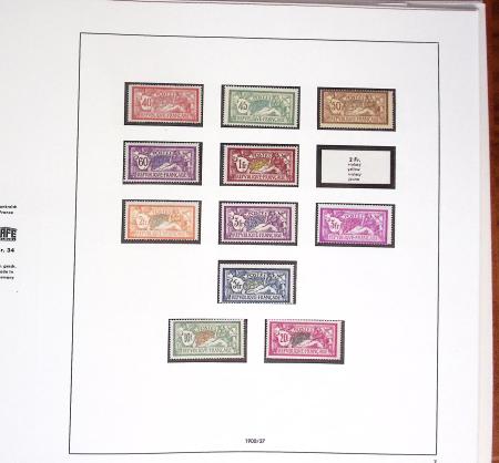 1849-2020, Belle collection de France en 14 classeurs,