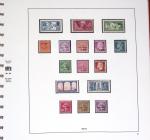 1849-2020, Belle collection de France en 14 classeurs,