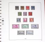 1849-2020, Belle collection de France en 14 classeurs,