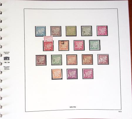 1849-2020, Belle collection de France en 14 classeurs,