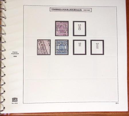 1849-2020, Belle collection de France en 14 classeurs,