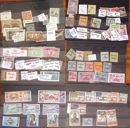1849-1990 Ensemble d'une collection de France avec