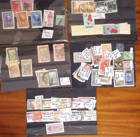 1849-1990 Ensemble d'une collection de France avec