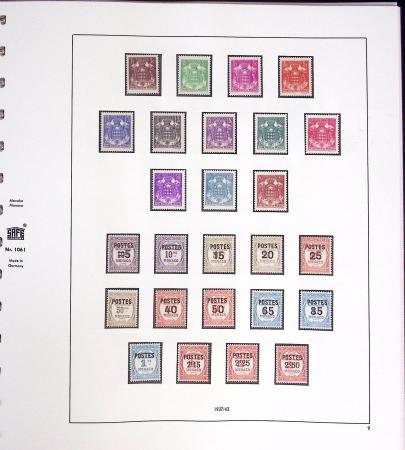 1891-2019, Collection de Monaco en 7 classeurs, commençant