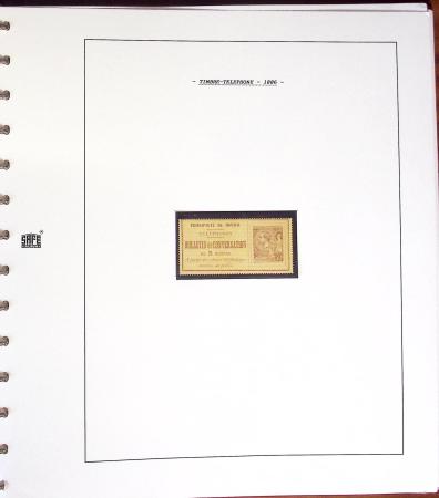 1891-2019, Collection de Monaco en 7 classeurs, commençant
