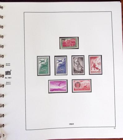 1891-2019, Collection de Monaco en 7 classeurs, commençant