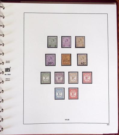 1891-2019, Collection de Monaco en 7 classeurs, commençant