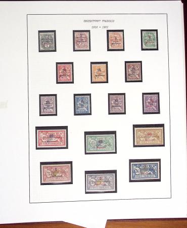 1891-2017, Collection des colonies et après indépendance