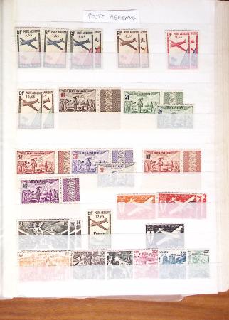 1880-1990, 14 albums d'une collection de colonies avec