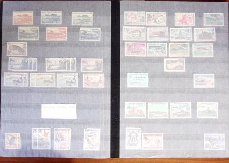 1880-1990, 14 albums d'une collection de colonies avec