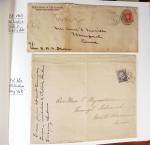 1851-1941 Mint & used collection in one album showing