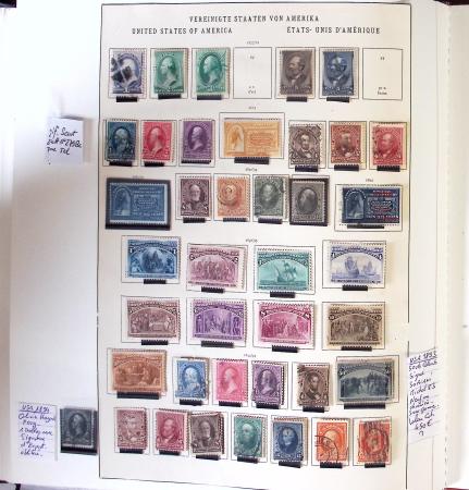 1851-1941 Mint & used collection in one album showing