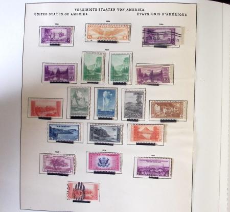 1851-1941 Mint & used collection in one album showing