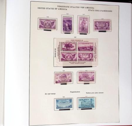 1851-1941 Mint & used collection in one album showing