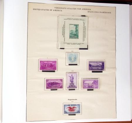 1851-1941 Mint & used collection in one album showing