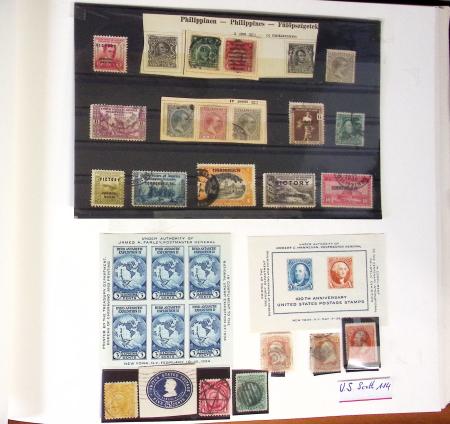 1851-1941 Mint & used collection in one album showing