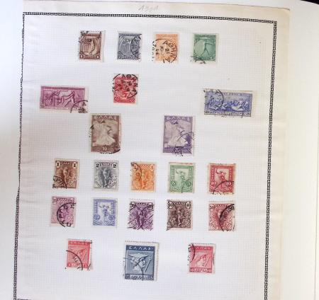 1851-1941 Mint & used collection in one album showing
