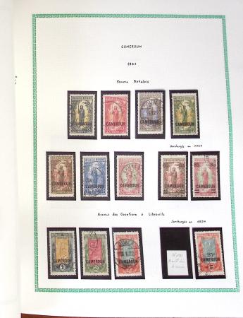 1851-1941 Mint & used collection in one album showing
