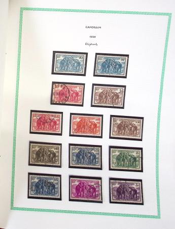 1851-1941 Mint & used collection in one album showing