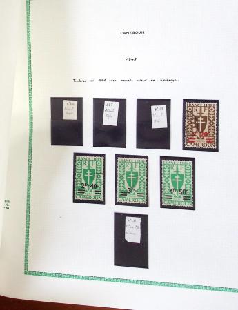 1851-1941 Mint & used collection in one album showing