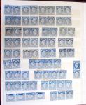 1849-1877, Lot de France classique, en quantité multiples,