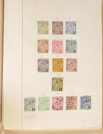 1845-1920 Old-time collection with mostly fakes and