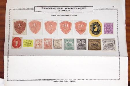 1845-1920 Old-time collection with mostly fakes and