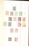 1845-1920 Old-time collection with mostly fakes and