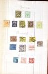 1845-1920 Old-time collection with mostly fakes and