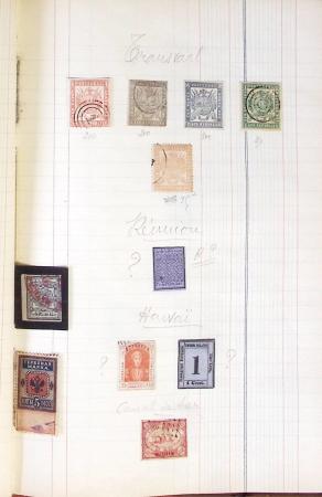 1845-1920 Old-time collection with mostly fakes and