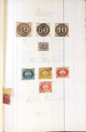 1845-1920 Old-time collection with mostly fakes and