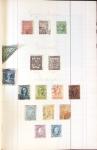 1845-1920 Old-time collection with mostly fakes and