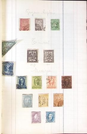 1845-1920 Old-time collection with mostly fakes and