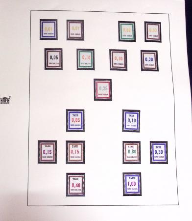 1849-2008, Collection de France en 8 albums avec à